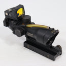 【中古即納】[MIL] ノーブランド Trijiconタイプ ACOG TA31 4×31 グリーンファイバースコープ + RMR ドットサイト(20150223)