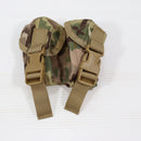 【中古即納】[MIL] ノーブランド 40mm ダブルグレネードポーチ MC(マルチカム)(20150223)