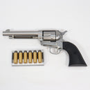 【中古即納】[MIL] 東京マルイ エアーリボルバー プロ SAA.45 アーティラリー 5 1/2インチ SV(シルバー) (10歳以上専用)(20220728)