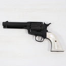 【中古即納】[MIL] マルシン工業 ガスリボルバー 6mmBB Xカート式 コルト シングルアクションアーミー .45 1st Gen. Late シビリアン 4.75インチ ブラックHW(ヘビーウエイト) パールプラグリップ仕様 (18歳以上専用)(20221222)