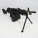 【中古即納】[MIL] A&K フルオートオンリー電動ガン M249 MINIMI Mk.2 フルメタル (カスタム品) (18歳以上専用)(20150223)
