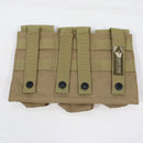【中古即納】[MIL] LayLax(ライラクス) GHOST GEAR(ゴーストギア) M4/16トリプルマガジンポーチ TAN(タン)(20150223)