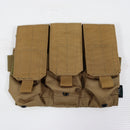 【中古即納】[MIL] TMC M4/M16 トリプルマガジンポーチ DE(ダークアース)(20150223)