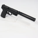 【中古即納】[MIL] クラウンモデル エアコッキング スライドストップ ハンドガン USP サイレンサー付き (10歳以上専用)(20241228)