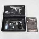 【中古即納】[MIL] 東京マルイ/FRONTIER(フロンティア) ガスブローバック V10 ウルトラコンパクト スライドブラック フレームシルバー (18歳以上専用)(20150223)