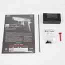 【中古即納】[MIL] 東京マルイ/FRONTIER(フロンティア) ガスブローバック V10 ウルトラコンパクト スライドブラック フレームシルバー (18歳以上専用)(20150223)
