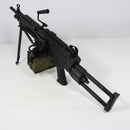 【中古即納】[MIL] S&T フルオートオンリー電動ガン M249 PARA スポーツライン 無刻印Ver. BOXマガジン付属タイプ(ST-AEG-103PABSO) (18歳以上専用)(20150223)