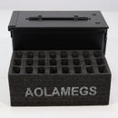 【中古即納】[MIL] Aolamegs 50 Cal Metal Ammo Can 24マガジンホルダー付き(20150223)