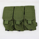 【中古即納】[MIL] TMC M4/M16 トリプルマガジンポーチ OD(オリーブドラブ)(20150223)