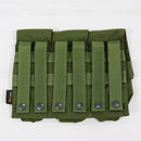 【中古即納】[MIL] TMC M4/M16 トリプルマガジンポーチ OD(オリーブドラブ)(20150223)