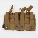 【中古即納】[MIL] ONETIGRIS(ワンティグリス) M4/M16 オープントップ トリプルマガジンポーチ DE(ダークアース)(20150223)