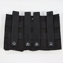 【中古即納】[MIL] ノーブランド M4/M16 オープントップ トリプルマガジンポーチ BK(ブラック/黒)(20150223)