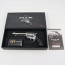 【中古即納】[MIL] 東京マルイ エアーリボルバー プロ SAA.45 アーティラリー 5 1/2インチ SV(シルバー) (10歳以上専用)(20220728)