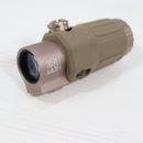 【中古即納】[MIL] ノーブランド EOTechタイプ EXPS-3 ホロサイトモデル ドットサイト 現行刻印Ver & G33 マグニファイア 3倍ブースター DE(ダークアース)(20150223)
