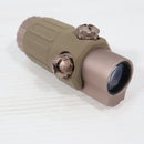 【中古即納】[MIL] ノーブランド EOTechタイプ EXPS-3 ホロサイトモデル ドットサイト 現行刻印Ver & G33 マグニファイア 3倍ブースター DE(ダークアース)(20150223)