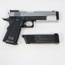 【中古即納】[MIL] 東京マルイ ガスブローバック・Rシリーズ ハイキャパ5.1R シルバースライド (カスタム品) (14歳以上専用)(20090425)