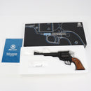 【中古即納】[MIL] マルシン工業 ガスリボルバー 6mmBB Xカート スーパーブラックホーク 7.5インチ 木製グリップ仕様 ブラックHW(ヘビーウェイト) (18歳以上専用)(20230915)