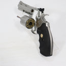 【中古即納】[MIL] 東京マルイ ガスリボルバー コルトパイソン.357マグナム ステンレスモデル 4インチ (旧パッケージ)(No.9) (18歳以上専用)(20150223)