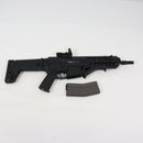 【中古即納】[MIL] DOUBLE EAGLE(ダブルイーグル) 電動アサルトライフル DCX-18 Kestrel V2電子トリガー搭載 BK(ブラック/黒)(M925A) (カスタム品) (18歳以上専用)(20150223)