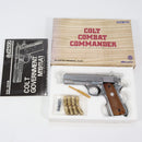 【中古即納】[MIL] マルシン工業 発火モデルガン コルト コンバットコマンダー ニッケルフィニッシュ ABS(20150223)