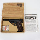 【中古即納】[MIL] マルゼン ガスブローバック ワルサーP38(ac41) BK(ブラック/黒)(2022年新価格版) (18歳以上専用)(20221228)