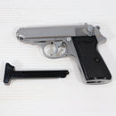 【中古即納】[MIL] マルゼン 固定スライドガスガン ワルサーPPK/S ステンレスモデル ABS (旧型) (18歳以上専用)(20150223)