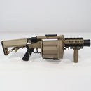 【中古即納】[MIL] ICS ガスグレネード MGL140タイプ GLM リボルバーグレネードランチャー TAN(タン)(ICS-191) (18歳以上専用)(20150223)