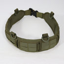 【中古即納】[MIL] ノーブランド MOLLEパッドベルト OD(オリーブドラブ)(20150223)
