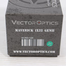 【中古即納】[MIL] VECTOR OPTICS(ベクターオプティクス) Maverick(マーベリック) 1×22 Gen II ドットサイト(SCRD-12II)(20260715)
