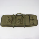 【中古即納】[MIL] ノーブランド ダブルガンケース OD(オリーブドラブ)(85×28cm/60×27cm)(20150223)