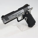 【中古即納】[MIL] 東京マルイ ガスブローバック ハイキャパカスタム デュアル・ステンレス (18歳以上専用)(20071231)