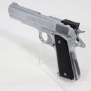 【中古即納】[MIL] コクサイ 固定スライドガスガン コルト マークIV シリーズ'70 ガバメント カスタム シルバー ABS(No.110) (18歳以上専用)(20150223)
