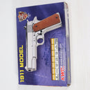 【中古即納】[MIL] KWC エアハンドガン M1911 シルバー(AAKACZ112BZA) (18歳以上専用)(20101231)