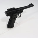 【中古即納】[MIL] KJ WORKS ガス固定フィクスドスライドハンドガン MK-1 .22ターゲットピストル SILENT EVO.(KJ10) (18歳以上専用)(20170802)