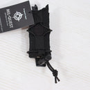 【中古即納】[MIL] WoSporT 9mmピストル オープントップ シングルマガジンポーチ BK(ブラック/黒)(MG-48-BLK)(20150223)