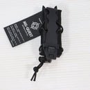 【中古即納】[MIL] WoSporT 9mmピストル オープントップ シングルマガジンポーチ BK(ブラック/黒)(MG-48-BLK)(20150223)