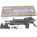 【中古即納】[MIL] ダブルイーグル 電動アサルトライフル&エアコッキング コルトM4A1&M203グレネードランチャー フルセット(CM0813S) (18歳以上専用)(20150223)