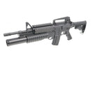 【中古即納】[MIL] ダブルイーグル 電動アサルトライフル&エアコッキング コルトM4A1&M203グレネードランチャー フルセット(CM0813S) (18歳以上専用)(20150223)