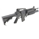 【中古即納】[MIL] ダブルイーグル 電動アサルトライフル&エアコッキング コルトM4A1&M203グレネードランチャー フルセット(CM0813S) (18歳以上専用)(20150223)