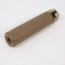 【中古即納】[MIL] Airsoft Artisan(エアソフト・アルチザン) SUREFIREタイプ SOCOM556-RC QDダミーサイレンサー & FH556RC スチールフラッシュハイダー DE(ダークアース)(AA-SIL-05-DE-A)(20181130)