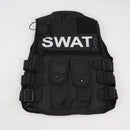 【中古即納】[MIL] ノーブランド SWATタイプ タクティカルベスト キッズサイズ BK(ブラック/黒)(20150223)