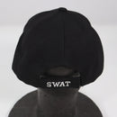 【中古即納】[MIL] ノーブランド ベースボールキャップ SWATロゴ BK(ブラック/黒)(20150223)