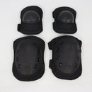 【中古即納】[MIL] ノーブランド ALTAタイプ エルボーパッド&ニーパッドセット BK(ブラック/黒)(20150223)
