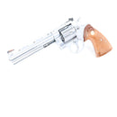 【中古即納】[MIL] タナカワークス ガスリボルバー コルトパイソン.357マグナム 6インチ R-モデル ステンレスフィニッシュ ABS (18歳以上専用)(20200131)
