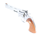 【中古即納】[MIL] タナカワークス ガスリボルバー コルトパイソン.357マグナム 6インチ R-モデル ステンレスフィニッシュ ABS (18歳以上専用)(20200131)