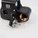 【中古即納】[MIL] ノーブランド EOTechタイプ EXPS3-2 ホロサイトモデル ドットサイト 現行刻印Ver & G43 マグニファイア 3倍ブースターセット BK(ブラック/黒)(SC-0067-bk)(20150223)