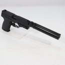 【中古即納】[MIL] クラウンモデル エアコッキング スライドストップ ハンドガン USP サイレンサー付き (10歳以上専用)(20241228)