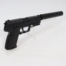 【中古即納】[MIL] クラウンモデル エアコッキング スライドストップ ハンドガン USP サイレンサー付き (10歳以上専用)(20241228)