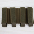 【中古即納】[MIL] PEW TACTICAL(PEWタクティカル) FCタイプ ターンオーバー SMG クアドラプルマガジンポーチ OD(オリーブドラブ)(20150223)