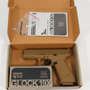 【中古即納】[MIL] VFC/UMAREX(ウマレックス) ガスブローバック GLOCK G19X TAN(タン) (JPver.) (UM3J-G19X-TN01) (18歳以上専用)(20190614)